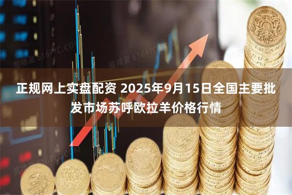 正规网上实盘配资 2025年9月15日全国主要批发市场苏呼欧拉羊价格行情